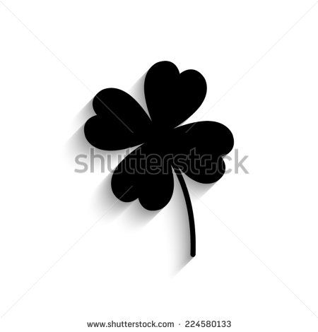 4 Leaf Clover Vector