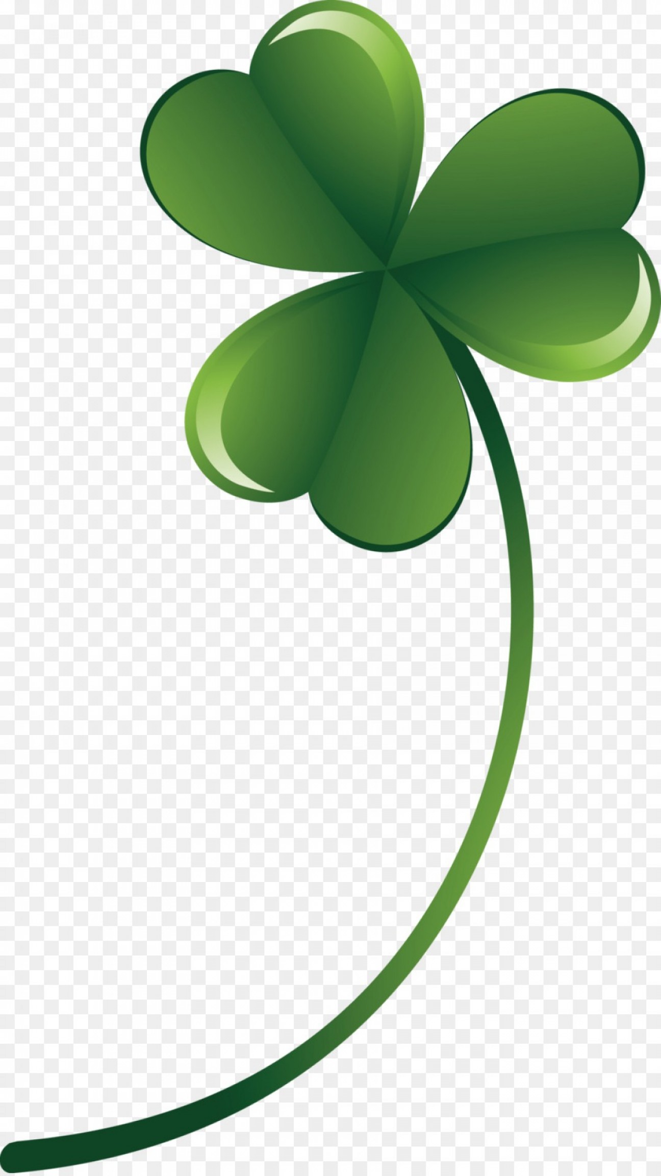 1296x2304 Png Four Leaf Clover Euclidean Vector Clover Vector Hoodamathrun