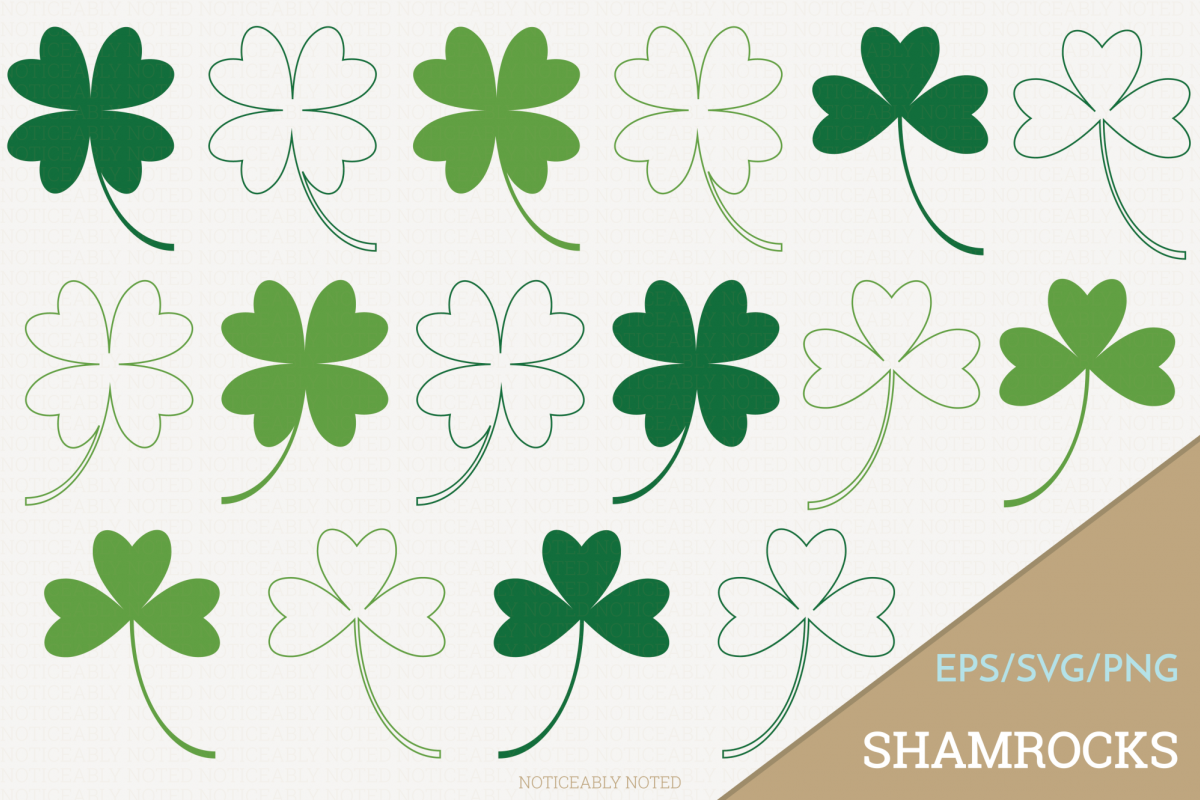 Shamrock Four Leaf Clover Vector Clip Art 1200x800 Shamrock Four Leaf Clover Vector Clip Art