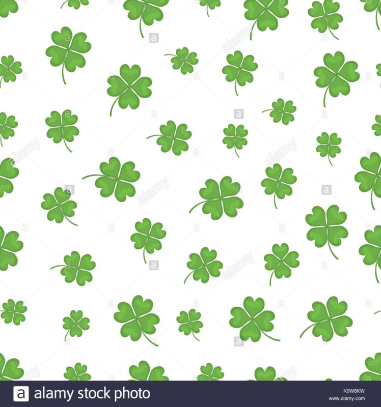 4 Leaf Clover Vector Free