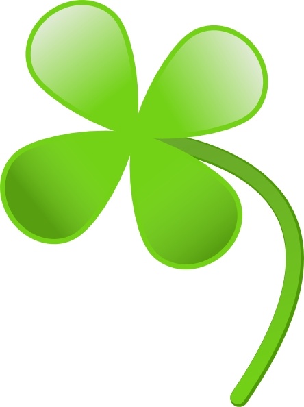 444x594 Download Leaf Clover Four Leaves Clover Vector Clipart Png Free