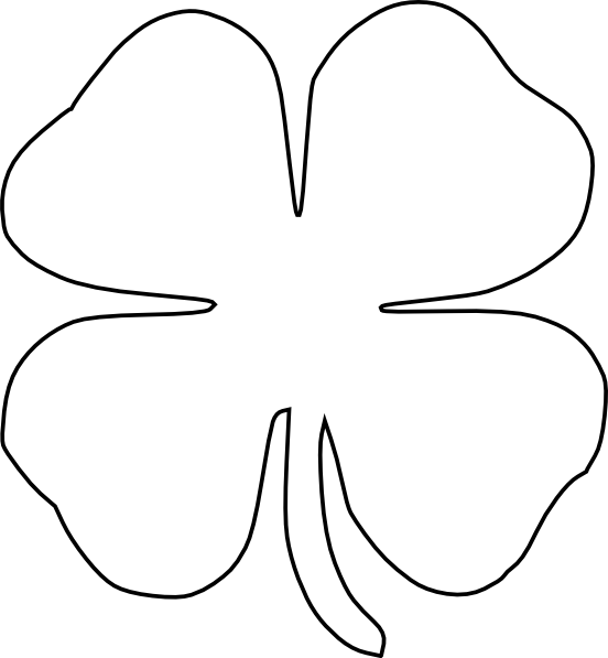 Four Leaf Clover 552x597 Four Leaf Clover