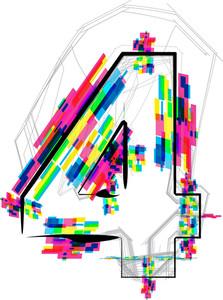 223x300 Font Illustration Number Vector Illustration Royalty Free