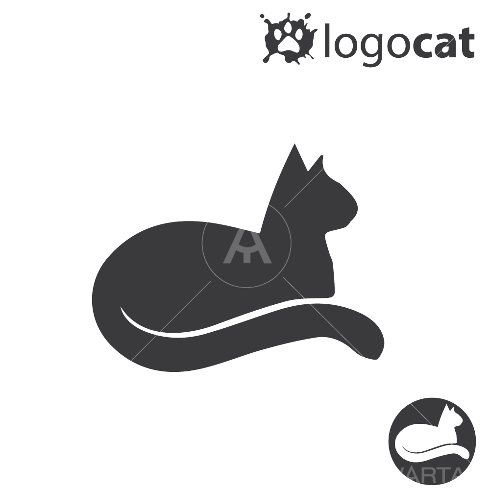 1000x1000 Cat Logo Set