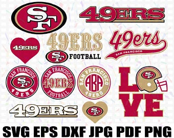 49ers Logo Vector at Vectorified.com | Collection of 49ers Logo Vector ...