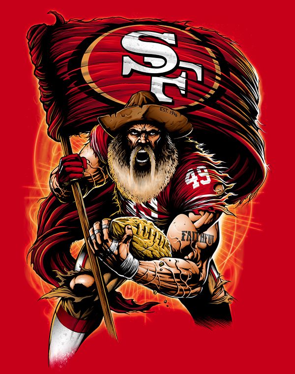 49ers Vector at Collection of 49ers Vector free for