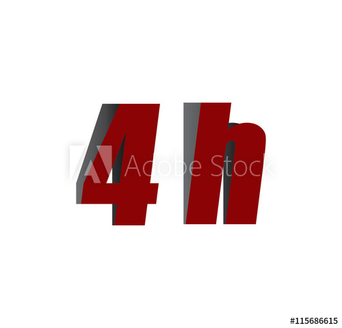 500x480 Logo Initial Red And Shadow