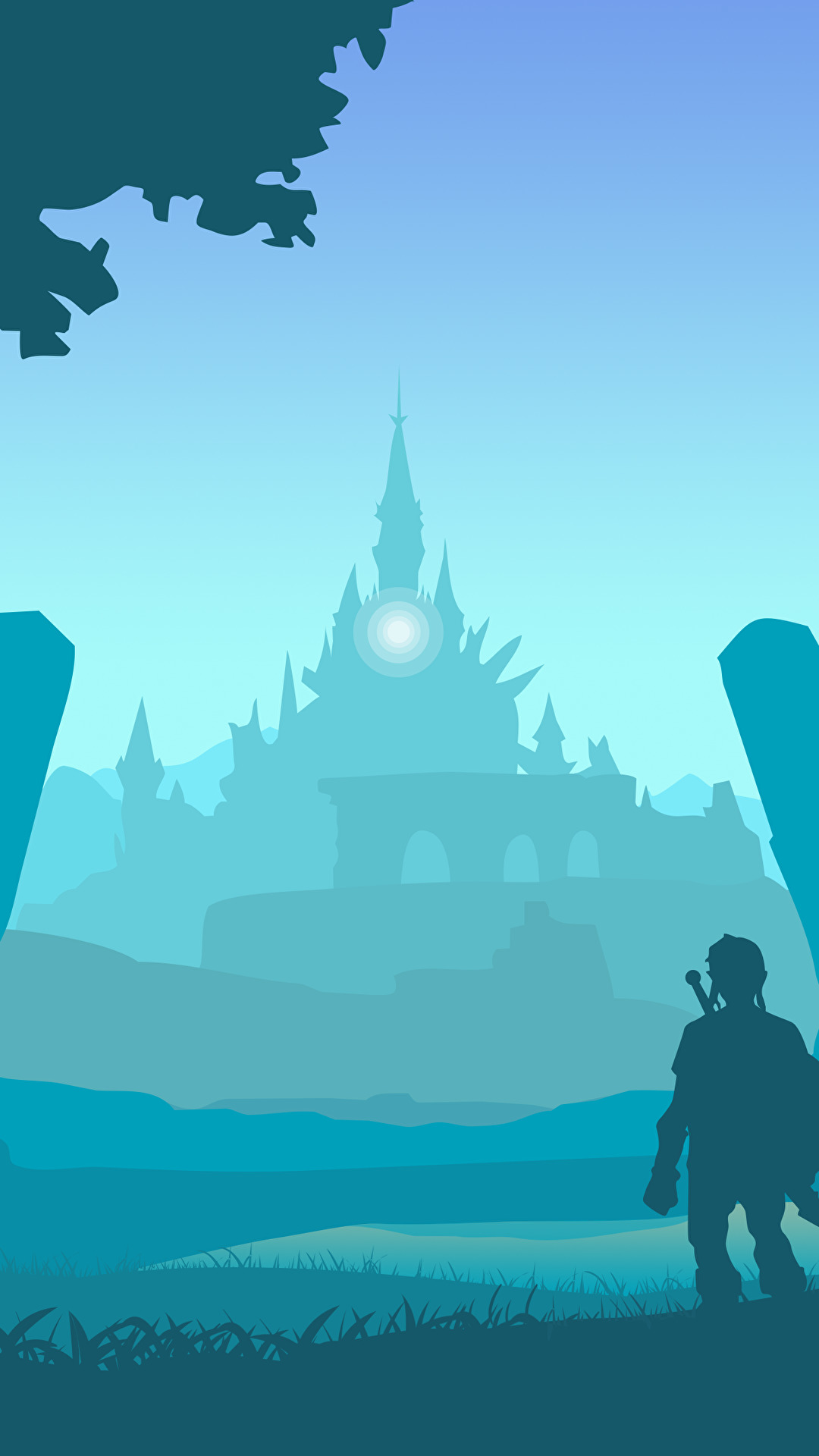 Made A Botw Vector Wallpaper 1080x1920 Made A Botw Vector Wallpaper