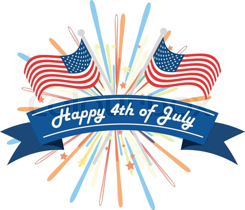 American Independence Day Of July Stock Vector Colourbox 800x687 American Independence Day Of July Stock Vector Colourbox
