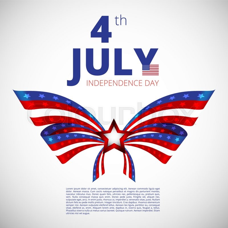 Independence Day Of July Vector Stock Vector Colourbox 800x800 Independence Day Of July Vector Stock Vector Colourbox
