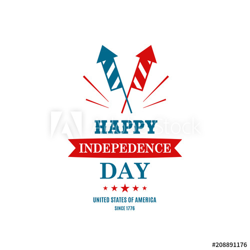 United States Independence Day Happy Of July Vector Greeting 500x500 United States Independence Day Happy Of July Vector Greeting