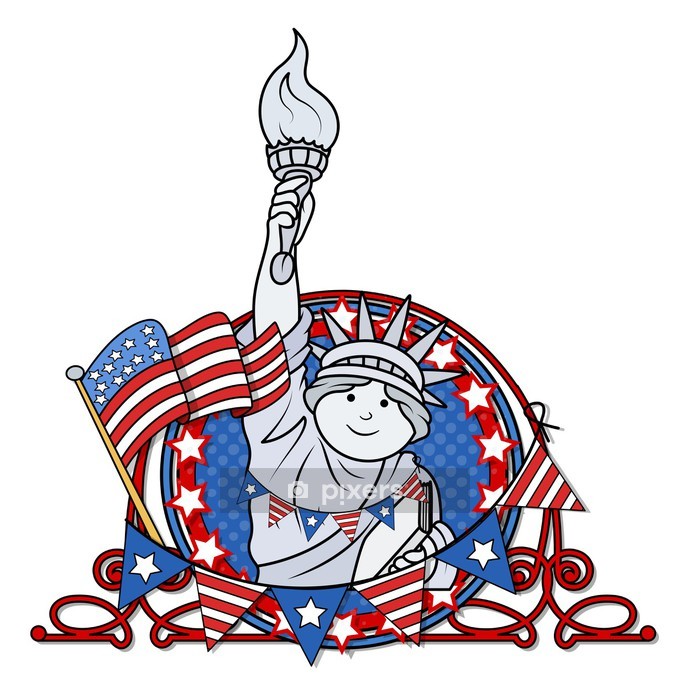 Patriotic Of July Vector 691x700 Patriotic Of July Vector