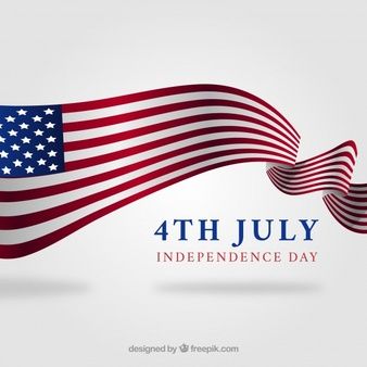 Fourth Of July Composition With Flat Design Vector Free 338x338 Fourth Of July Composition With Flat Design Vector Free