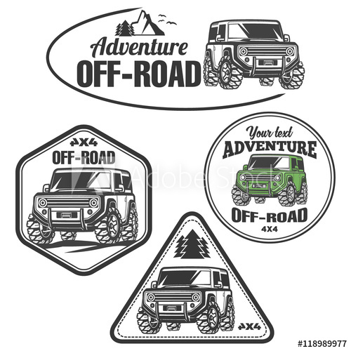 500x500 Car Logo Off Road Suv Trophy Truck