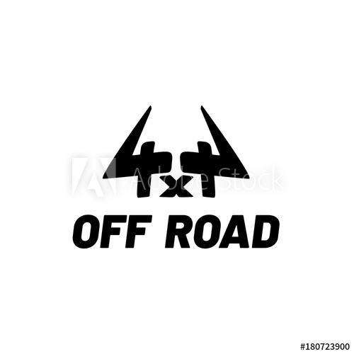 500x500 Off Road Emblem Logo Vector