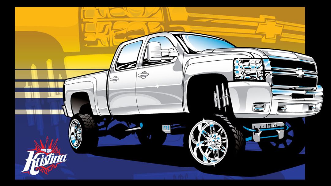 1080x607 Lifted Chevy Truck Vector Clip Art Everything Trucksuses