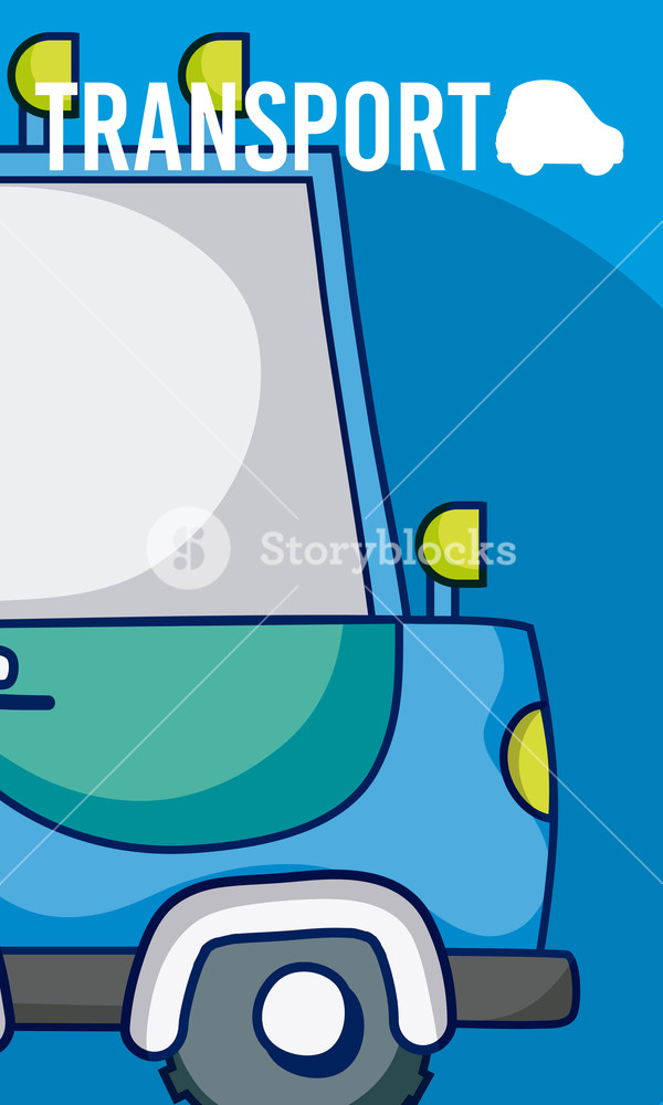 600x1000 Suv Truck Vector Illustration Graphic Design Royalty Free