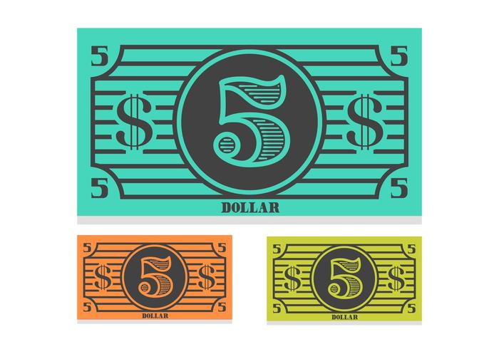 700x490 Dollar Bill Vector