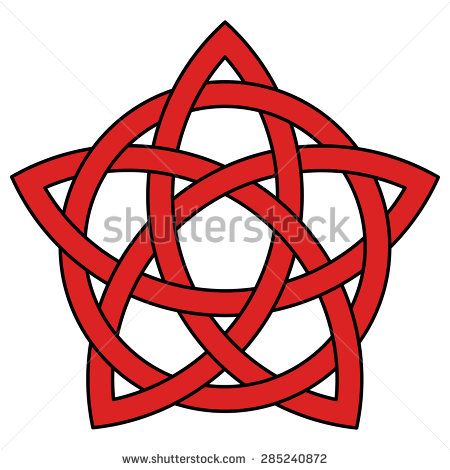 Point Celtic Star Knot Vector Illustration 450x470 Point Celtic Star Knot Vector Illustration