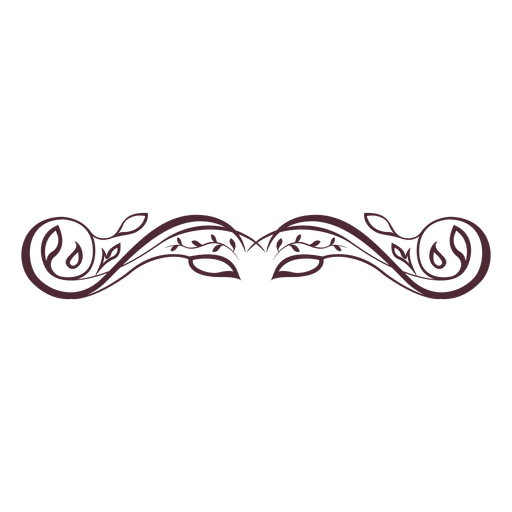 512x512 Floral Vintage Divider