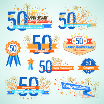 340x340 Vector Anniversary Free Vector Download