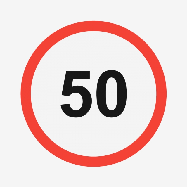 640x640 Vector Speed Limit Icon, Speed Limit Icon, Speed Limit