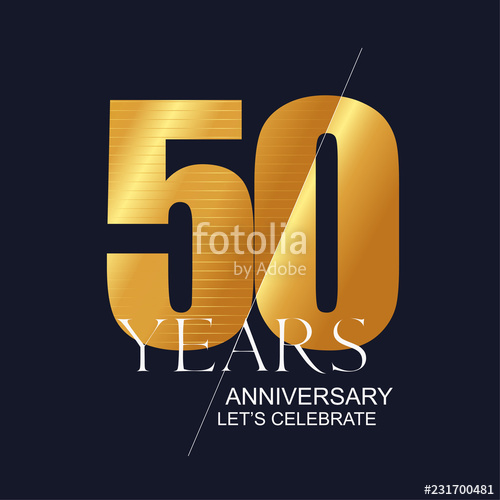 500x500 Years Anniversary Vector Icon, Symbol, Logo Graphic Design