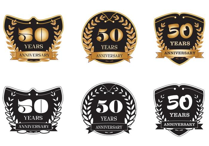 700x490 Years Anniversary Badges