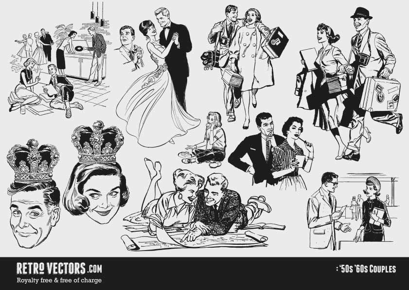 50s Vector at Vectorified.com | Collection of 50s Vector free for ...