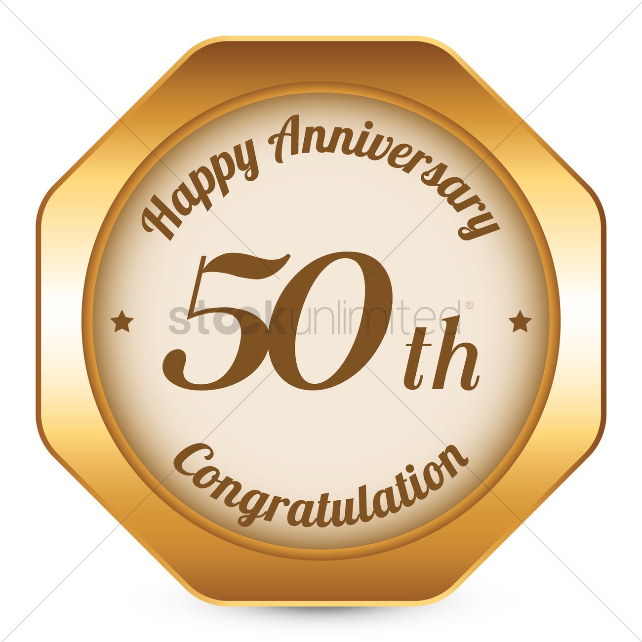 1300x1300 Anniversary Vector Image