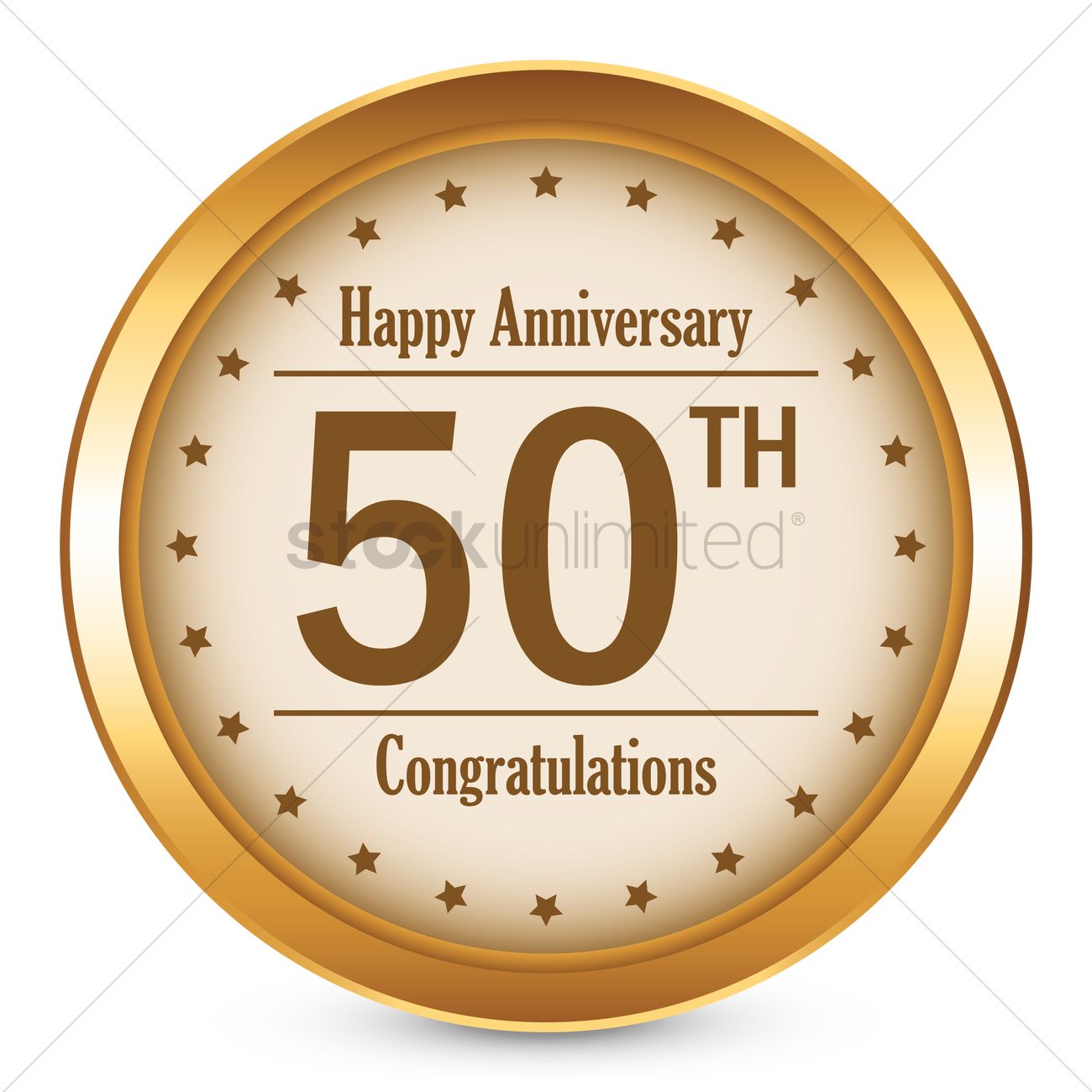 1300x1300 Anniversary Vector Image