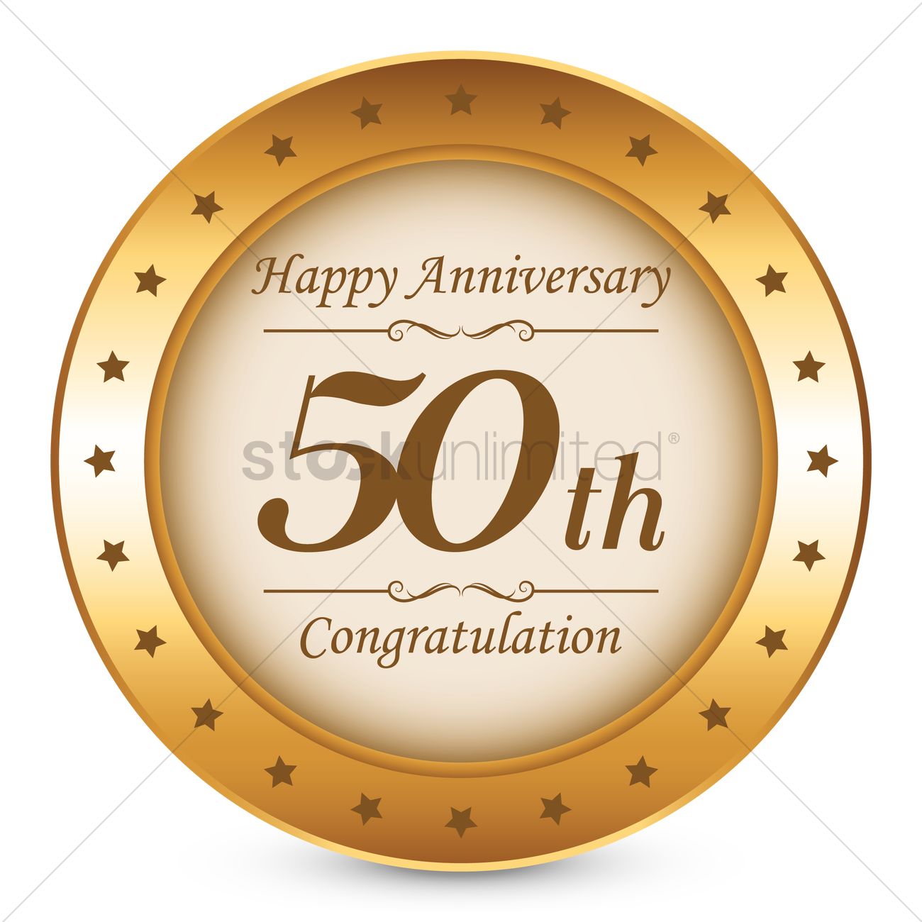 1300x1300 Anniversary Vector Image