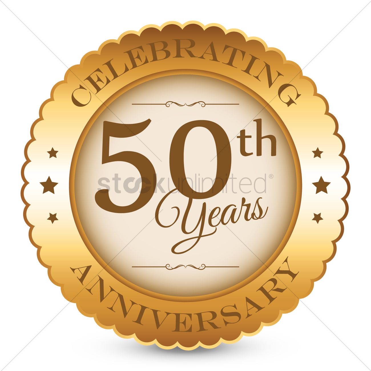 1300x1300 Anniversary Vector Image