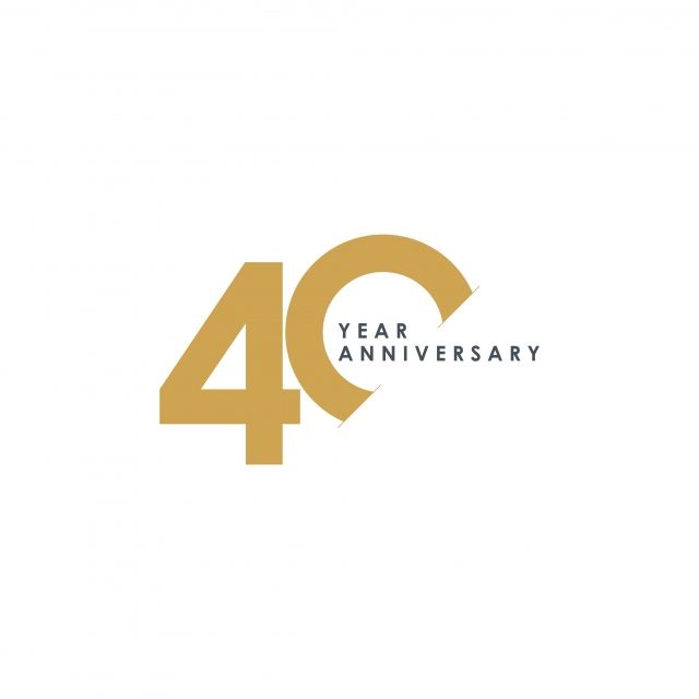 640x640 Year Anniversary Vector Template Design Illustration