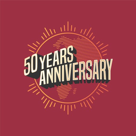 450x450 Years Anniversary Vector Icon, Logo Graphic Design Element