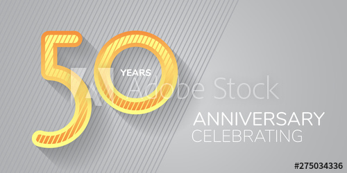 500x250 Years Anniversary Vector Icon, Logo Neon Number And Bodycopy