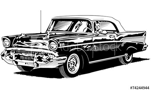 57 Chevy Vector at Vectorified.com | Collection of 57 Chevy Vector free ...