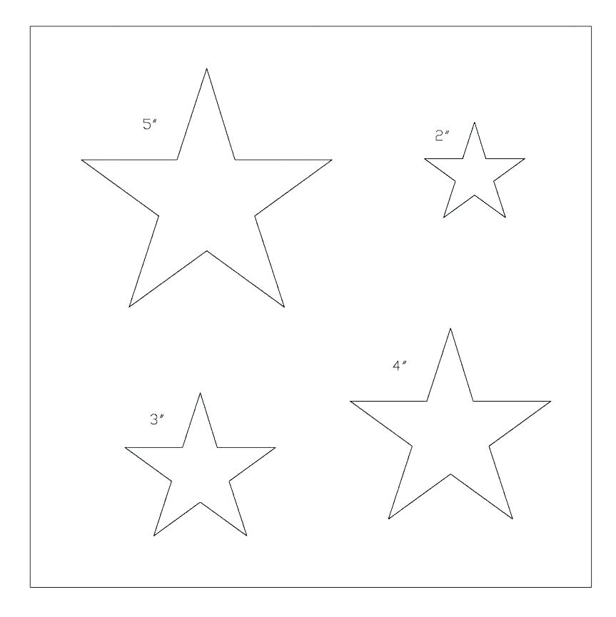 863x865 Point Stars Template Shapes Templates More Views Star Five