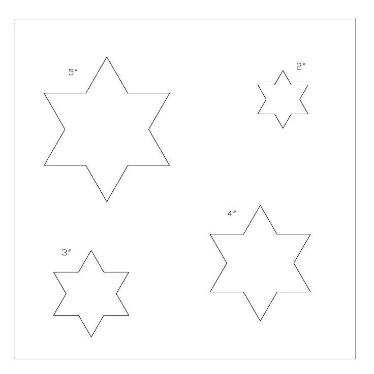 736x737 Inch Star Template Cone Shape Point Perfect Free Heart Printable