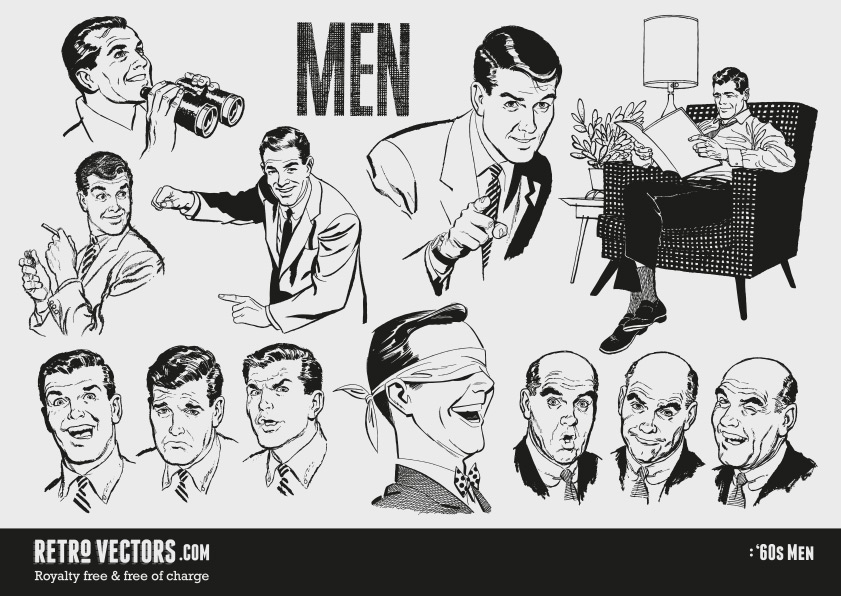 841x596 Men Vintage Vectors Vintage Clip Art Retro Clip Art