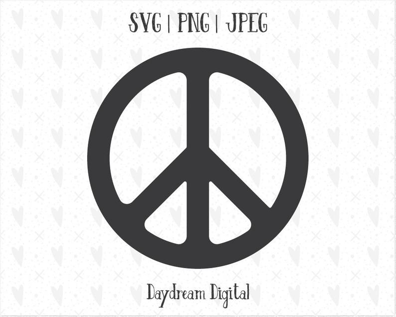 794x636 Peace Symbol Cnd Hippy Hippie Vector Etsy