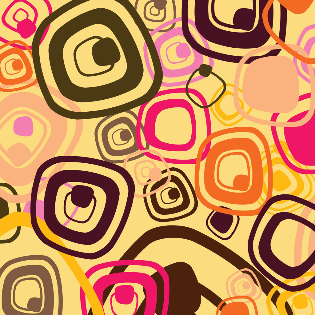 1024x1024 Sixties Pattern Vector Free Vectors Ui Download