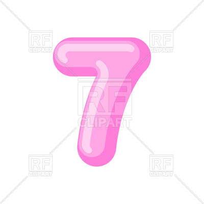 400x400 Number Candy Font Vector Image Of Fonts Type Maryvalery