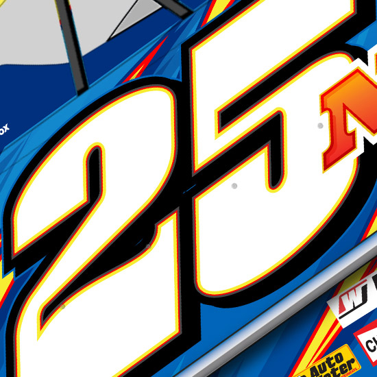 550x550 Racing Number Pack