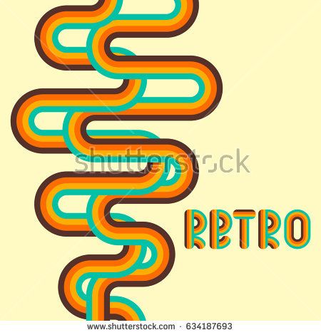 450x470 Abstract Retro Background, Digital Lines And Circles, Design