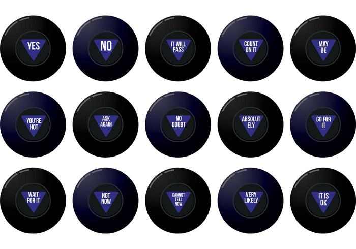 700x490 Magic Ball Vector Pack