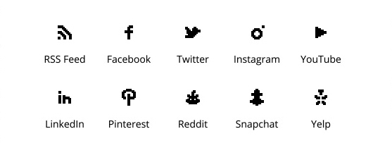 557x210 Free Bit Social Network Icons Bitters