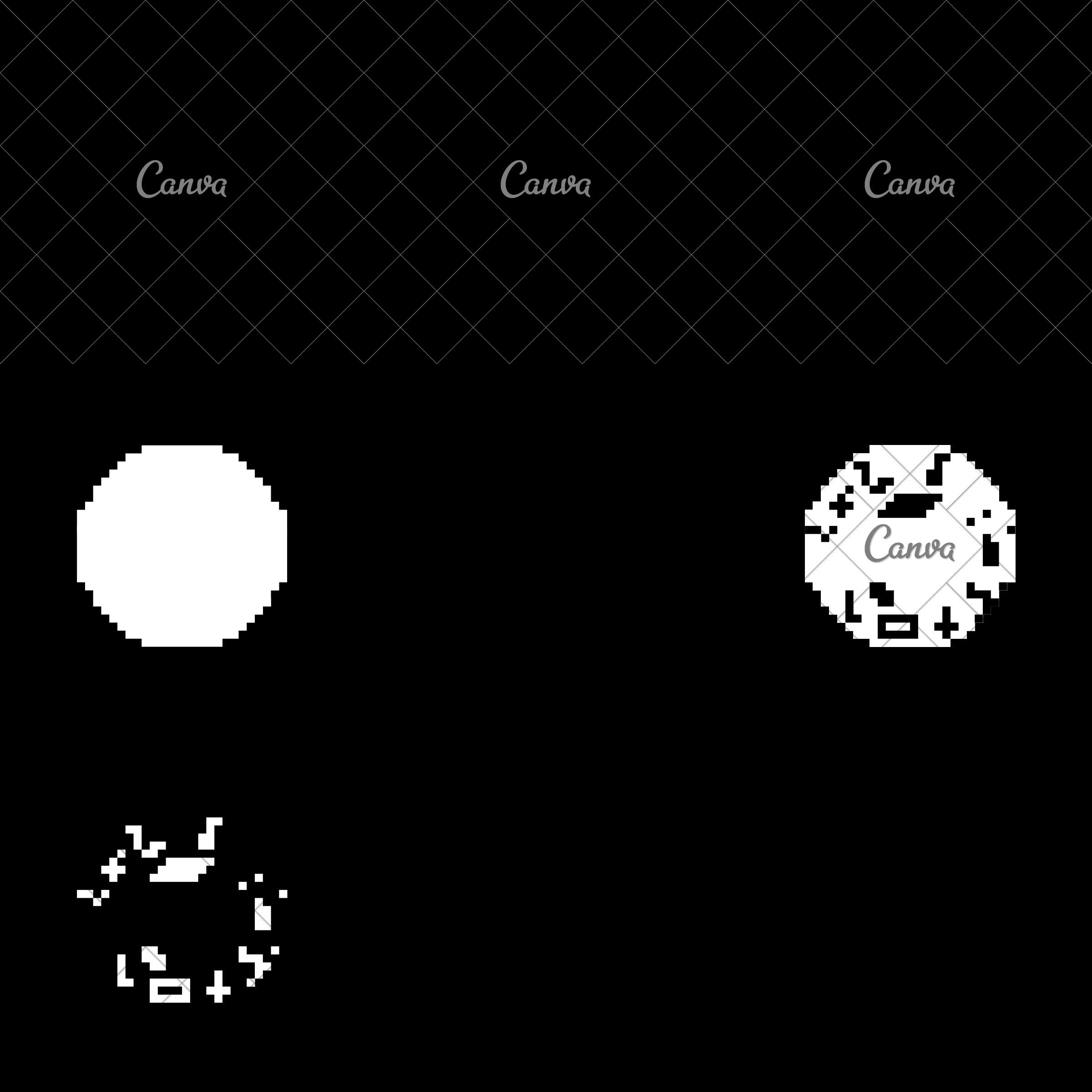 2400x2400 Moon Pixel Art Planet Bit Vector Illustration