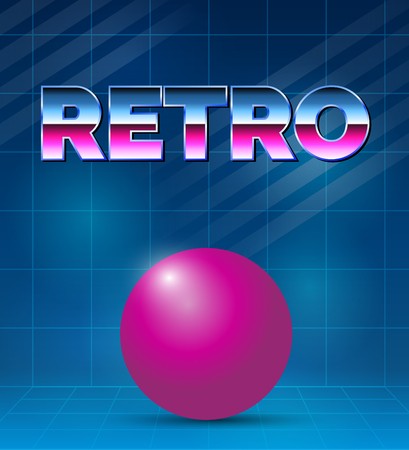 409x450 Retro Future Background Vector Futuristic Synth Retro Wave