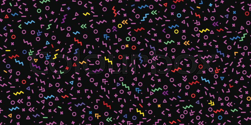 800x400 Background Dark Purple Pop Art Stock Vector Colourbox